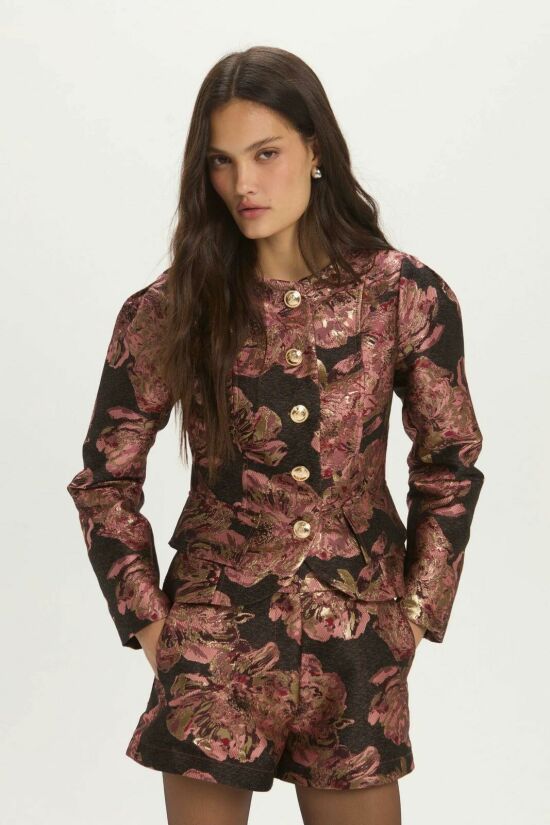 Imagem de Casaco Ivy Jacquard Floral Le Blog